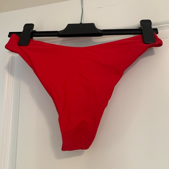 BRAND NEW NEVER WORN red bikini bottoms! - Picture 2 of 5